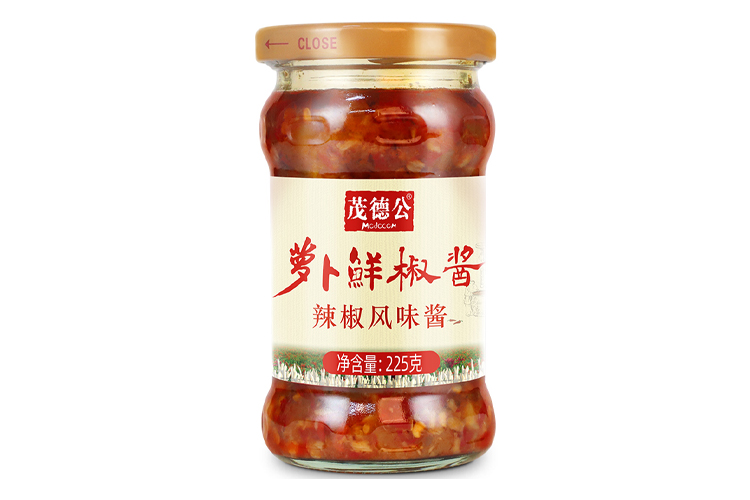 MAO DE GONG RADISH CHILI SAUCE 225G